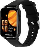 Fastrack Reflex Curv with 2.5D Curve Display,AI Enabled Coach,Health Suite &5ATM Smartwatch (Black Strap, Free size)