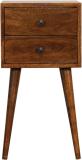 Artisan Furniture Solid Wood Bedside Table (Finish Color - Brown, DIY(Do-It-Yourself))