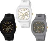 The Shopoholic ADDI Designer Combo Watch for Mens & Boys Pack Of 3 Analog Watch  - For Men