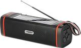 Varni Bluetooth Speaker with Solar Energy,Tourch Light 8 W Bluetooth Speaker (Black, Red, Stereo Channel)