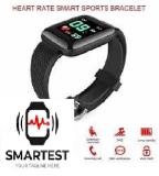 Stybits AW17/ ID116 PRO FITNNESS TRACKER STEP COUNT BLUETOOTH SMART WATCH(PACK OF 1) Smartwatch (Black Strap, free)