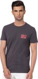 JACK & JONES Solid Men Round Neck Black T-Shirt