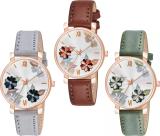 Motugaju Combo Watch For Womens and Girls Pack Of 3 Watches Analog Watch  - For Women