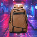 Roadster SEEK unisex backpack with Rain Cover 35 L Backpack (Tan)