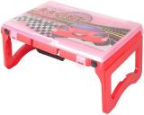 HALSEY Plastic Kids Study Desk- Portable Light Weight Desk-Foldable Study Desk Plastic Study Table (Finish Color - red, DIY(Do-It-Yourself))