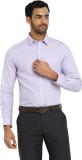 TURTLE Men Solid Formal Purple Shirt