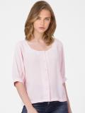 ONLY Casual Solid Women Pink Top