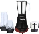 Bostton 750 Watts Turbo, 25000 RPM 750 W Mixer Grinder (Sweety Steeler Pro 2+2 jar | 4 Jars | Black)