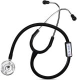 Ashni DR ODIN Stethoscope With Free Diaphragm & Ear Plug High Acoustic Stethoscope (Balck)