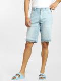 JACK & JONES Printed Men Blue Regular Shorts