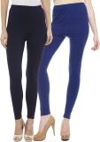 Sakhi Sang Ethnic Wear Legging (Blue, Solid)