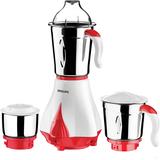 PHILIPS HL7510 550 W Mixer Grinder (HL7510/00 | 3 Jars | Red, White)