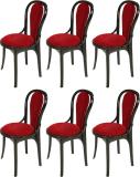 Supreme Pearl Super Plastic Outdoor Chair (Black::Red, DIY(Do-It-Yourself))