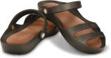 CROCS Cleo Women Sports Sandals (Brown , 6 UK/India)