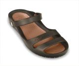 CROCS Cleo Women Sports Sandals (Brown , 3 UK/India)