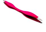 Out Of Box Stainless Steel Slant-Pointed Tip Tweezer Tool (2in1)