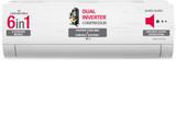 Lg 1.5 Ton 5 Star TS-Q19YNZE1 AI Convertible 6-in-1 Cooling 2024 Model Dual Inverter 4 Way Swing, HD Filter with Anti-Virus Protection,VIRAAT Mode & ADC Sensor Split AC (Copper Condenser, White)