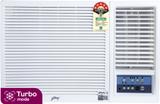 Godrej 1.5 Ton 5 Star WIC 18UTC5-WWA Turbo Mode 2023 Model Inverter Anti-Dust Filter with Anti-Freeze Thermostat Window AC (Copper Condenser, White)