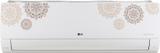 Lg 1 Ton 5 Star RS-Q14MWZE AI+ Convertible 6-in-1 Cooling 2023 Model 4 Way Swing, HD Filter with Anti-Virus Protection Split Inverter AC (Copper Condenser, Regal)