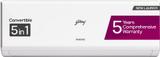 Godrej 1 Ton 3 Star AC EI 12PINV3R32 WYQ 3S 5-In-1-Convertible Cooling 2025 Model With Heavy Duty Cooling At Extreme Temperature Split Inverter AC (Copper Condenser, White)