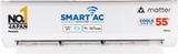 Panasonic 1.5 Ton 3 Star CS-SU18AKY3WX/CU-SU18AKY3WX 2025 Model Split Inverter AC (Copper Condenser, White, with Wi-fi Connect)