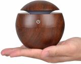 MAKD PE - ROUND SHAPE HUMIDIFIER BROWN T31 Portable Room Air Purifier (Brown)