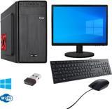 ZOONIS AIO1702-I3-2ND-S128-M15 Core i3 8 GB DDR3/500 GB/128 GB SSD/Windows 10 Pro/1 GB/15 Inch Screen/ZNS1702-I3-2ND-R8GB-S128GB-H500GB-M15-WIFI with MS Office (Black)