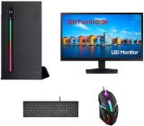 Sharma infosys gaming pc GT all in one Core i5 6th Gen 16 GB DDR4/1 TB/Windows 11 Home/4 GB/18.5 Inch Screen/GTi5  (Black, Red, Green)