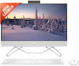 HP All-in-One Core i3 8 GB DDR4/512 GB SSD/Windows 11 Home/Intel UHD Graphics/23.8 Inch Screen/24-cb1901in  (Starry white, 525 mm x 641 mm x 277 mm, 5.37 kg)