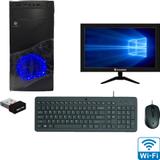 ZOONIS 2ND GEN Core i5 8 GB DDR3/500 GB/256 GB SSD/Windows 10 Pro/1 GB/18.5 Inch Screen/MQ05M.2NVME 256 SSD-WIFI with MS Office (Black)