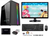 rionix i5-2400 15"led Budget Gaming Desktop With 2GB Graphics Card Core i5 8 GB DDR3/256 GB SSD/Windows 10 Pro/2 GB/15 Inch Screen/GAMING i5-2400 15 led Budget Gaming Desktop with MS Office (Black)