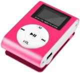 DRUMSTONE MP3 Music Player: Small and Lightweight Pocket Player with Lossless Sound 8 GB MP3 Player (Pink, 2 Display)