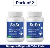 Sri Sri Tattva Narayana Kalpa - Stress Reliever, 60 Tabs (Pack of 2)