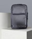 Gear WORKSPACE HYBRID LEATHER BRIEFCASE LAPTOP BACKPACK 21 L Laptop Backpack (Black)