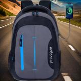 PROVOGUE laptop backpack unisex with usb charging port.water Resistant(Black) 36 L Backpack (Black)