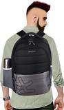 WROGN SQAURISH PATACHES DAILY BAGPACK 35 L Laptop Backpack (Green)