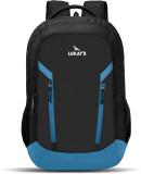 Lunar's 3 Compartment Premium Quality Laptop Bag with organiser and 1 year warranty 48 L Laptop Backpack (Black, Blue)