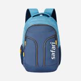 SAFARI Vogue 3Laptop Waterproof Backpack Trendy Backpack With 3 Compartments TravelBag 37 L Laptop Backpack (Blue)