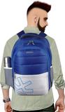 WROGN SQAURISH PATACHES DAILY BAGPACK 35 L Laptop Backpack (Green)