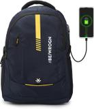 WROGN ECHO 2.0 Unisex Smart Backpack with USB and Rain Cover 35 L Laptop Backpack (Blue)