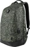 Arctic Fox Slope Trisiac Printed Anti-Theft 23 L Laptop Backpack (Brown)