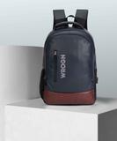 WROGN USB charging port, Anti theft pocket , 15.5 inches Laptop Faux Leather backpack 35 L Laptop Backpack (Blue)