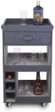 SHIVA Solid Wood Bar Cabinet (Finish Color - GREY, DIY(Do-It-Yourself))