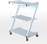 Physiowell Metal Bar Trolley (Finish Color - White, DIY(Do-It-Yourself))