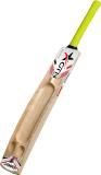 GTN Next Diamond Cut Scoop Bat Half Cane Handle Play With Soft / Heavy Tennis Ball (35) Kashmir Willow Cricket  Bat For 15+ Yrs (900-1200 g)