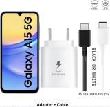 RoarX 25 W PD 3 A Wall Charger for Mobile with Detachable Cable (White, Fast Charger for Samsung Galaxy A15 5g Charger Adapter, Cable Included)