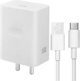 OPPO 45 W SuperVOOC 4 A Wall Charger for Mobile with Detachable Cable (White, Cable Included)