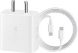 MAK 25 W Quick Charge 3.1 A Wall Charger for Mobile with Detachable Cable (White, Cable Included)