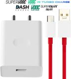 RoarX 33 W SuperVOOC 6 A Wall Charger for Mobile with Detachable Cable (White, Cable Included)