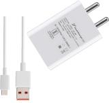 VOLTDIC 44 W SuperVOOC 6 A Wall Charger for Mobile with Detachable Cable (White, Cable Included)